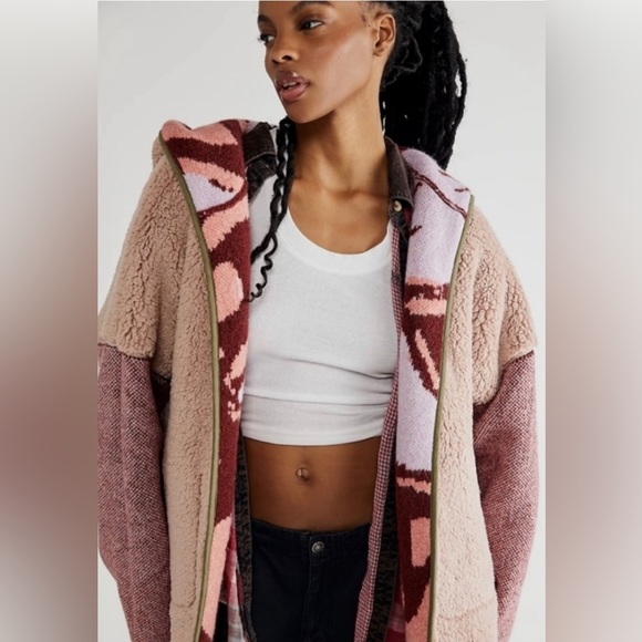 NWT Free People Winter Chill reversible jacket - S & M - Picture 6 of 11